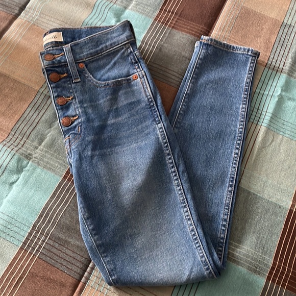 Madewell Jeans 10” High Rise Skinny Jeans - Picture 4 of 8